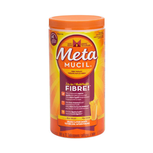 Meta Mucil - Giúp giảm táo bón, giảm mỡ máu cao